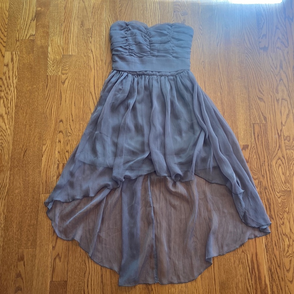 Dark Gray Formal Dress